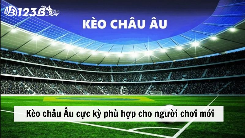 Kèo châu Âu cực kỳ phù hợp cho người chơi mới