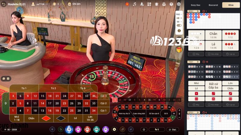 Nên đặt cược theo nhóm nhỏ khi chơi cá cược casino 123B