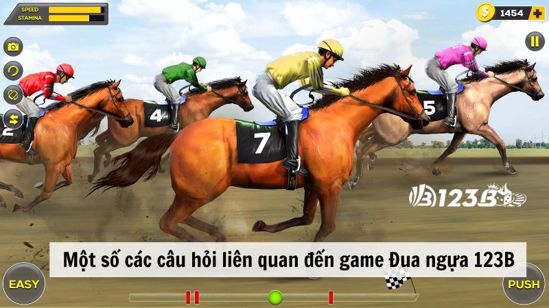 Các câu hỏi liên quan đến game Đua ngựa 123B