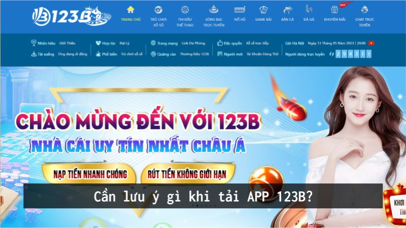 Vì sao không thể tải APP 123B về máy?