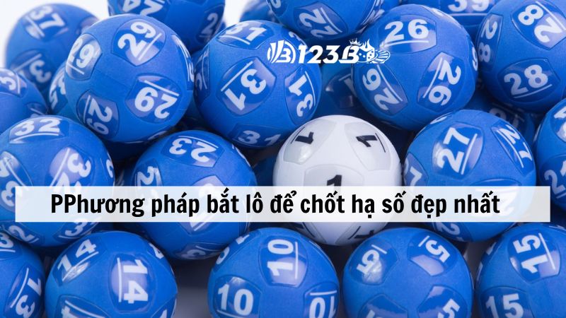 Dựa vào các phương pháp bắt lô để chốt hạ số đẹp nhất