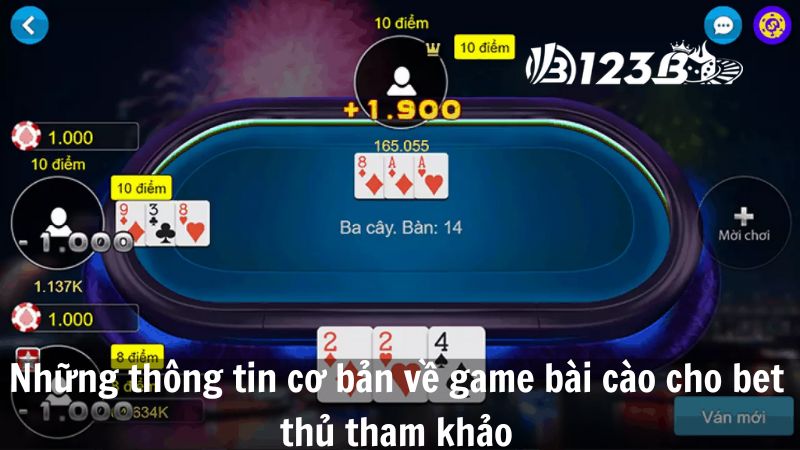 Những thông tin cơ bản về game bài cào cho bet thủ tham khảo