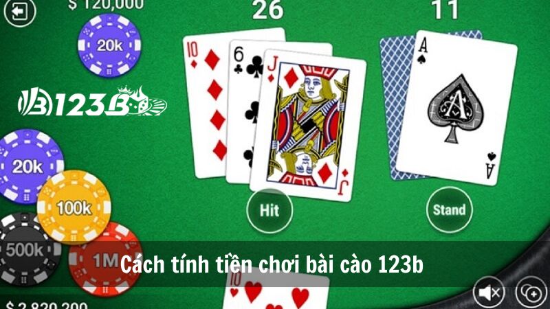 Cách tính tiền chơi bài cào 123b