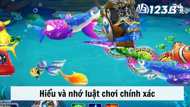 Hiểu và nhớ luật chơi bắn cá online 123B chính xác