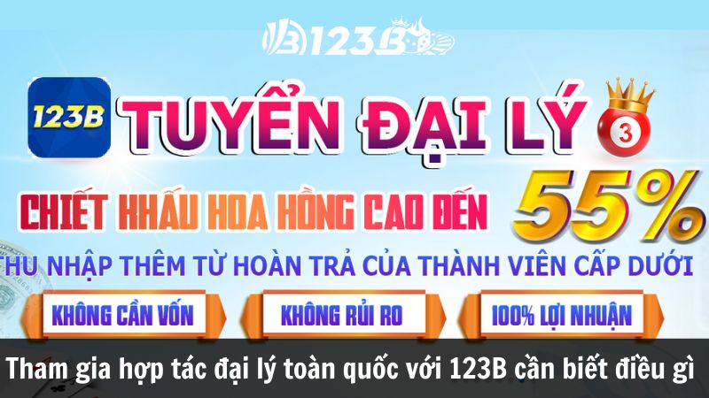 Tham gia hợp tác đại lý toàn quốc với 123B cần biết điều gì