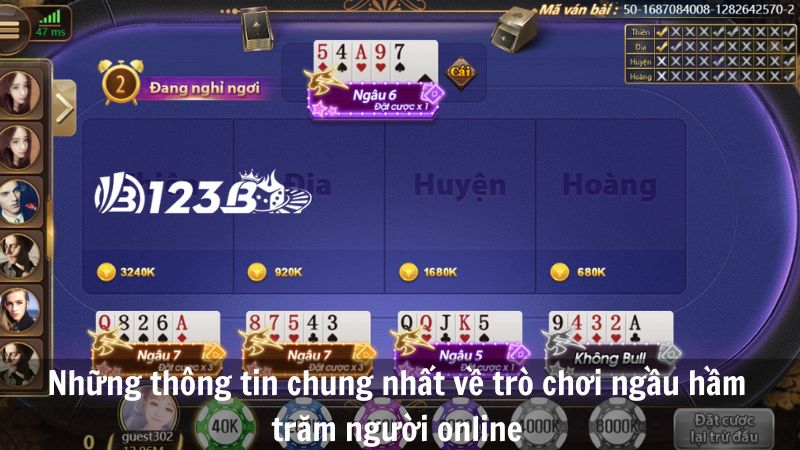 Những thông tin chung nhất về trò chơi ngầu hầm trăm người online