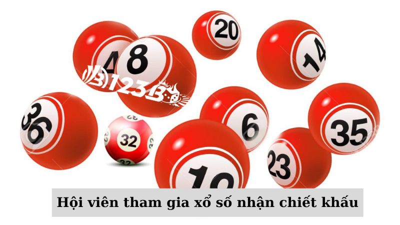 Hội viên tham gia xổ số nhận chiết khấu