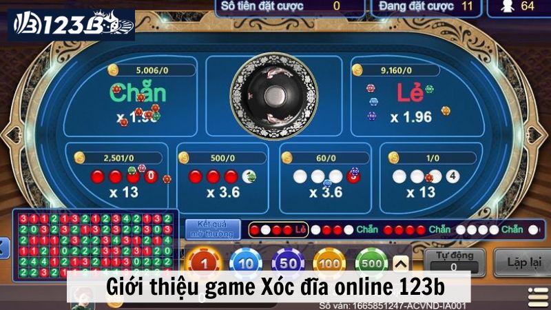 Giới thiệu game Xóc đĩa online 123b